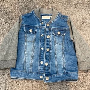 New Never Used denim jean jacket for 18m